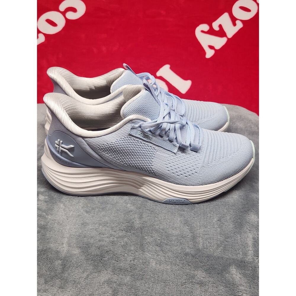 KURU Womens 9.5 Wide Walking Shoes Light Blue KURUSOLE Comfort Orthopedic...